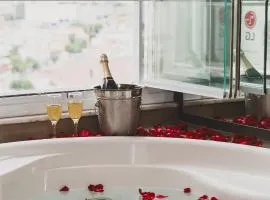 Duplex dos Sonhos com Jacuzzi com cama King Size