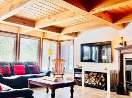 Chalet familial et SPA à proximité du Mont Orford