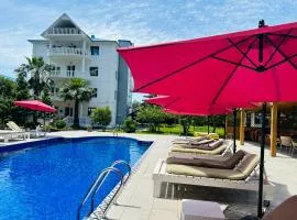 Claude Monet beach hotel