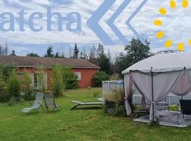 Maison Datcha avec jardin et piscine privée