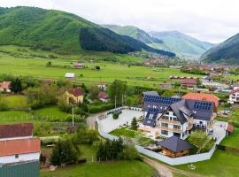 시비우에 위치한 수영장이 있는 호텔 Pensiunea La V&acirc;ltoare