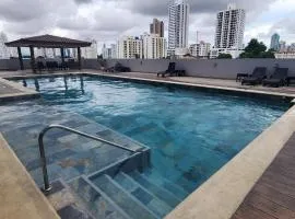 Apartamento amoblado en conjunto residencial