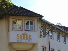 Hotel Sonne, отель рядом с аэропортом Аэропорт Штутгарт - STR в Лайнфельден-Эхтердингене