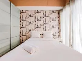 Cozy and Minimalist Studio Room Paramount Skyline Apartment By Travelio