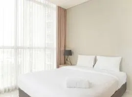 Homey and Warm 1BR at Ciputra International Apartment By Travelio