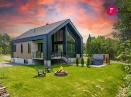 The Green Chill at Cité-Jardin - Private SPA, Ping pong, Fireplace & Pool