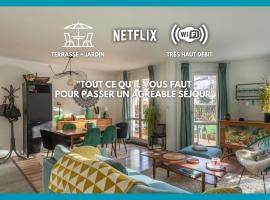 T3 Calme - Idéal Famille & Pros - Parking - Jardin - WiFi - Netflix