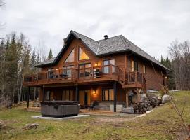 Luxurious Scandinavian Golf Chalet with Private Spa, skigebied in Mont-Blanc