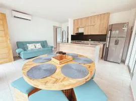 Cabaña 5 Playa Piso 1- Palmar De Los Vientos-San Bernardo del Viento