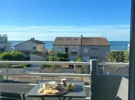 Appartement traversant vue mer et étang
