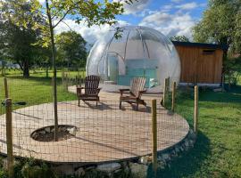 La Bulle des alpagas, camping de lujo en Herry