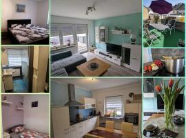 Ferienwohnung Philippi - Moselblick mit großer Dachterrasse, 75 qm, Hunde willkommen