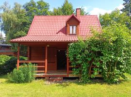 Domek centrum jezioro Białe Okuninka – hotel w Okunince