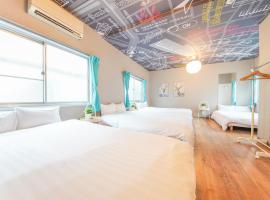 Sanacion Namba 難波千日前の5LDK120平米 駅徒歩2分 広々バルコニーでバーベキューも可能