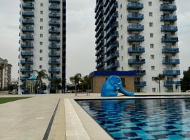 Royal Life Poseidon Residences Long Beach、Iskeleのアパートホテル