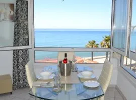 Beach front studio apartment on Torrox Costa