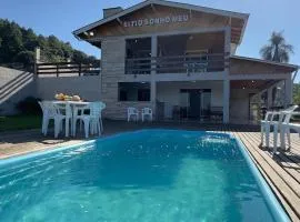 Sítio Sonho Meu - 3 quartos- Seu Refúgio com a mais bela Vista para Lago da Usina