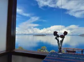 Casa Andina - ISLA DEL SOL、Comunidad Yumaniのシャレー