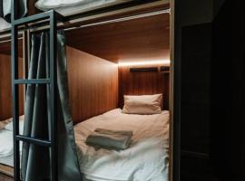 Nesvit Capsule Hotel, kapslový hotel v Kyjevě