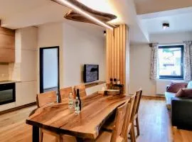 HARÁŠEK - Stylový horský , moderní a plně vybavený rodinný apartmán 3KK v centru - by Relax Harrachov