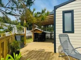 Mobilhome camping 4 étoiles proche plage