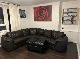 Stylish 1BR Apt w Fireplace & High-Speed WiFi