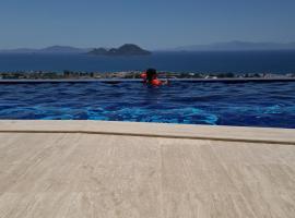 Bodrum eaSon Villa & House 350m2 Full Sea View with Private Infinity Pool, villa in Bodrum City