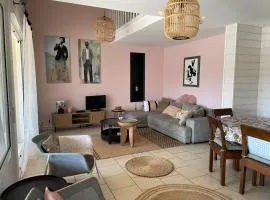 Maison mitoyenne au pied de la dune