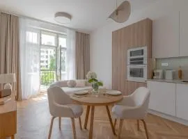 Apartment in the Clouds Letná - Luxury with Romantic Balconies in Quiet Centre of Prague