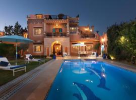 Villa Timskrine Marrakech-Private Pool-Panoramic Mountain Views, hotel v Marrákéši
