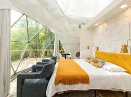 Timeless Luxe Dome - Mountain Views, Hot Tub, & Extra Amenities