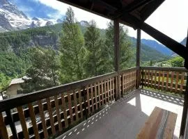 Appartement lumineux, grand balcon, vue sur La Meije