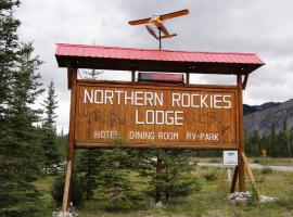 Northern Rockies Lodge, hótel í Muncho Lake