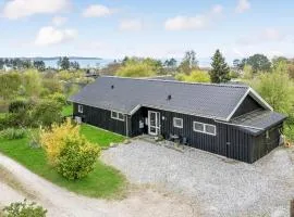 Awesome Home In Knebel With Sauna