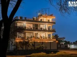 Serenity By The Ganges with Alfresco Dining at Varanasi by StayVista