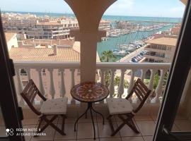 Apartamento de Calidad en Almerimar con Excelente Vista al Mar y buena Ubicacion, hotel in Almerimar