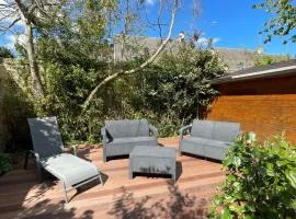 Chalet dans jardin privatif