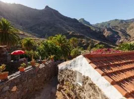 Ferienhaus in El Risco mit Garten, Terrasse und Grill