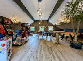 Chalet familial avec salle de jeux et spa, près de Gérardmer, pour 15 pers. - FR-1-589-647