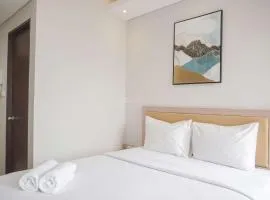 Warm and Minimalist Studio Transpark Bintaro Apartment By Travelio