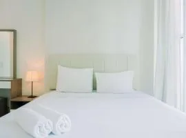 Good Deal and Minimalist 1BR Brooklyn Alam Sutera Apartment By Travelio