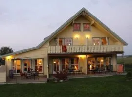 Ferienwohnung mit Balkon für vier Personen und ein Kind