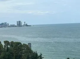Студия на двоих с потрясающим видом на море