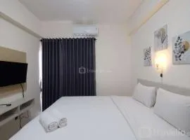 Homey Studio at Bogorienze Apartment near The Jungle Waterpark By Travelio