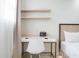 Nice and Cozy Studio at Evenciio Margonda Apartment By Travelio