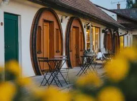 Weinfass-Suite für 2 Personen in Grub an der March