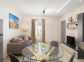 Edka Suites - Modern Sunlit 2BD Apartments with Balconies - Close to Sliema Promenade, St Julian's & St Georges Bay, ξενοδοχείο σε Il-Gżira