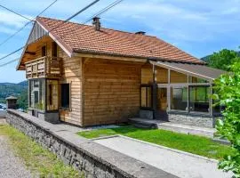 Chalet le Brusyna avec jacuzzi