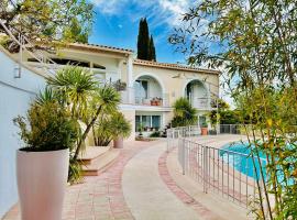 Studio avec loggia, piscine et parking, hotel in Montferrier-sur-Lez