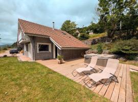 Chalet Sauna jacuzzi 6 personnes, chalet i La Bresse